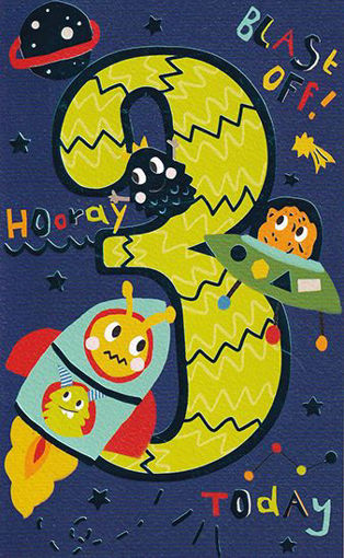 Picture of 3RD BIRTHDAY CARD